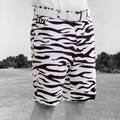 Royal & Awesome Zebra to Ze-Bar Golf Shorts