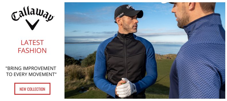 Shop the latest Callaway Golf Clothing from The Golf Shop Online