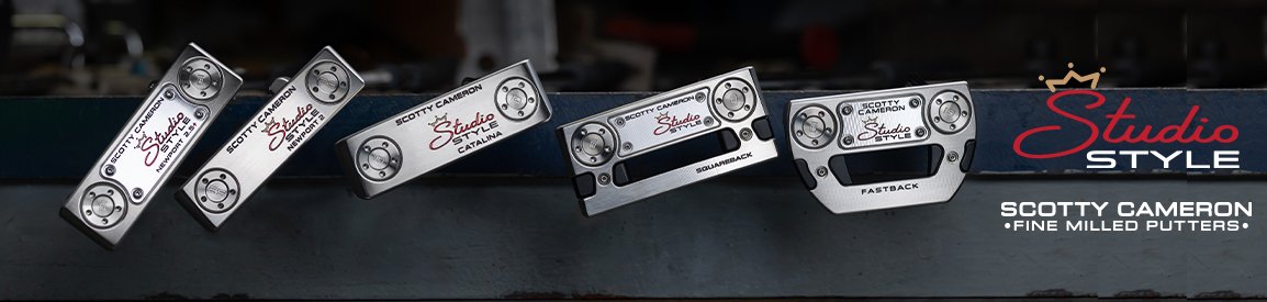 Scotty Cameron Studio Style Golf Putters