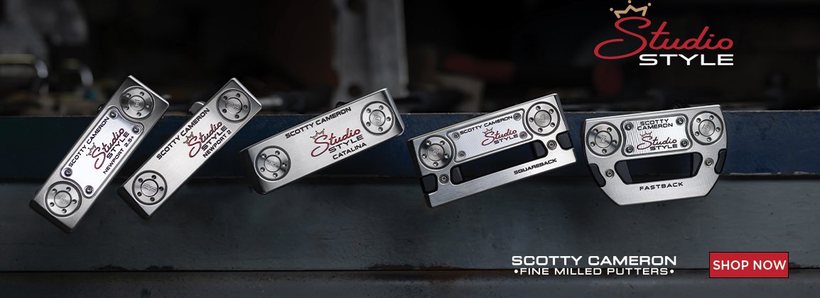 Scotty Cameron Studio Style Golf Putters