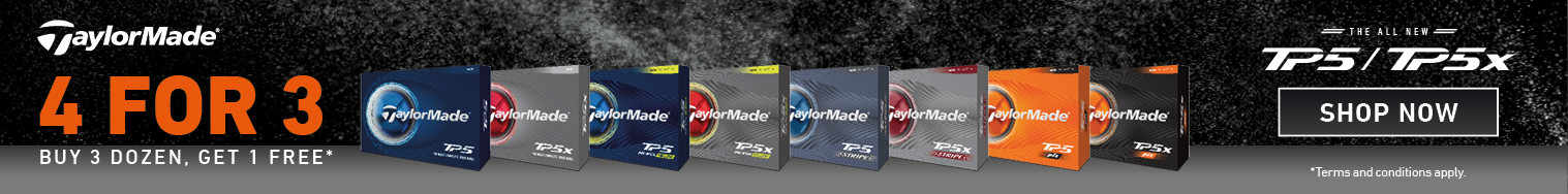 TaylorMade TP5 4 for 3 Golf Balls 