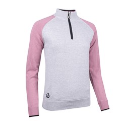 Sunderland Ladies Zonda Zip Neck Lined Golf Sweater 