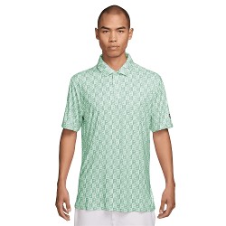 Nike Mens Dri-FIT Par 5 Allover Print Golf Polo Shirt