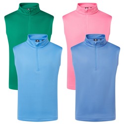 FootJoy Mens Half-Zip Golf Vest - Limited Colours
