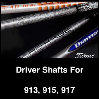 Titleist Shaft Chart 2016