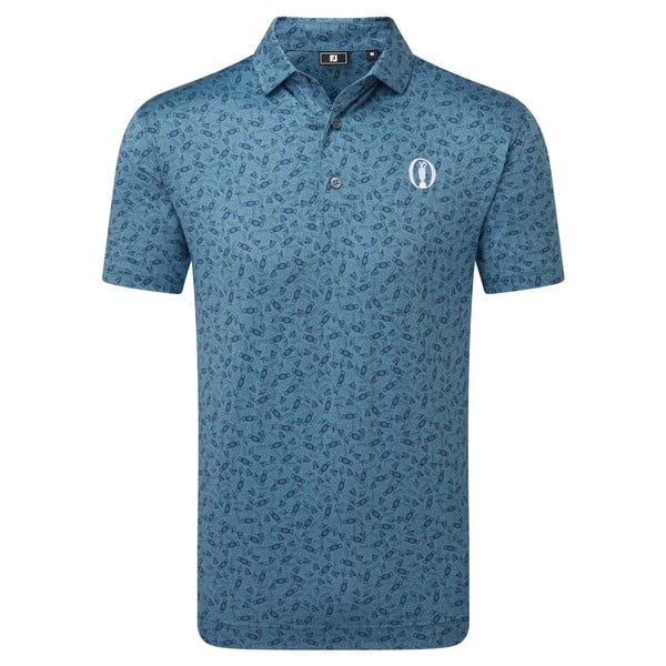 FootJoy Open Championship 2025 Event Print Golf Polo Shirt