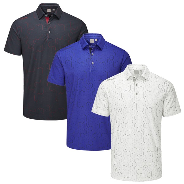 Ping Geo Mens Golf Polo Shirt