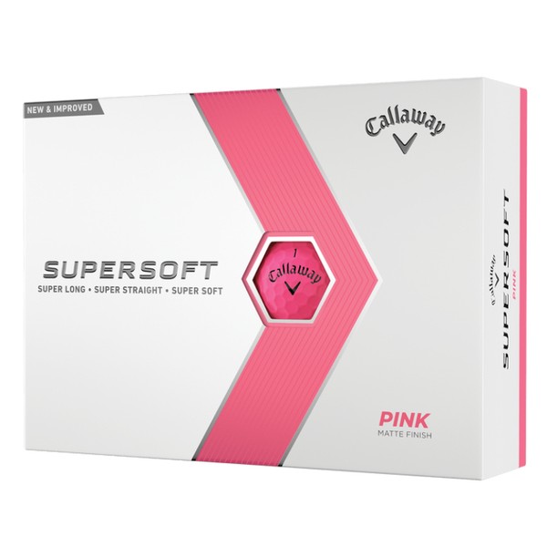 Callaway Super Soft Pink Golf Balls