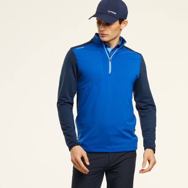 ping lined sweater
