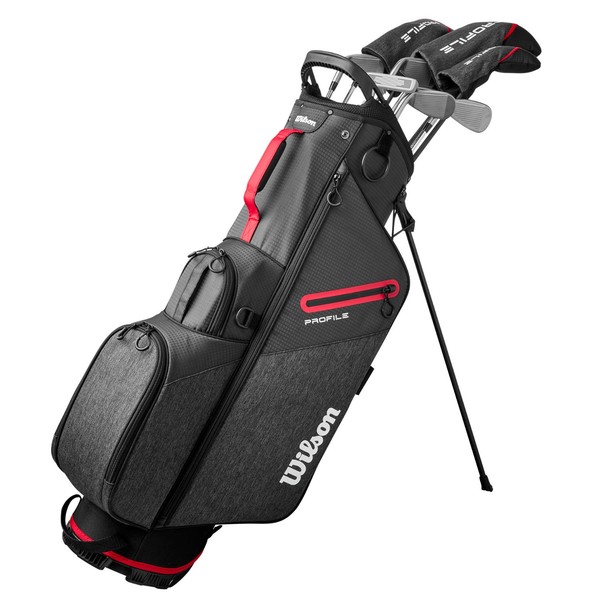 Wilson Profile Mens Golf Package Set with Stand Bag + 1 inch Long