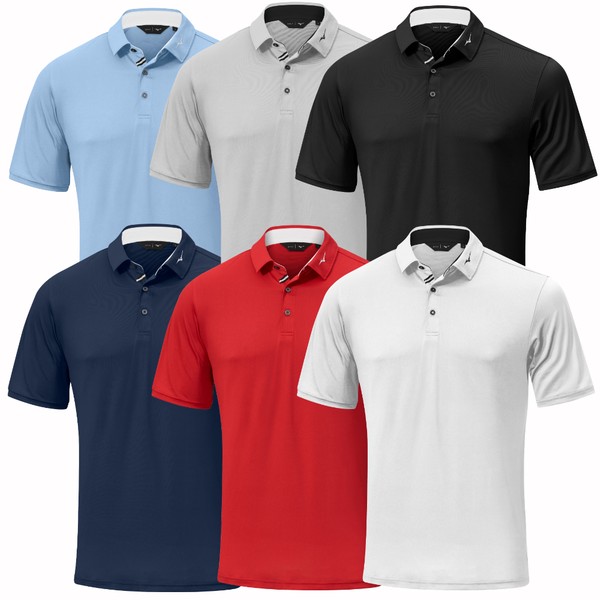 Mizuno Mens Move Tech Quick Dry Polo Shirt 