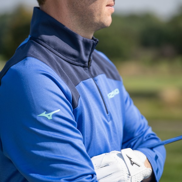 Mizuno Mens Tech Quarter Zip Golf Pullover
