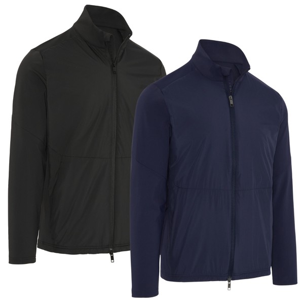 Callaway Mens Mixed Media Full Zip Golf Jacket