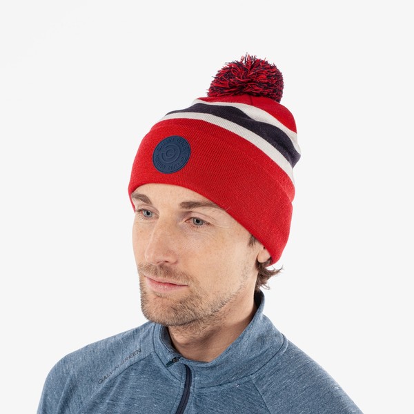 Galvin Green Leighton Interface Knitted Bobble Hat