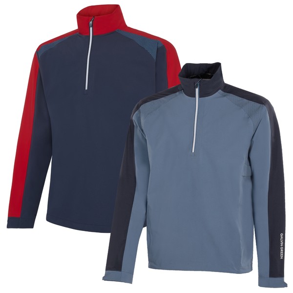 Galvin Green Adam Mens Pertex Half-Zip Waterproof Golf Jacket