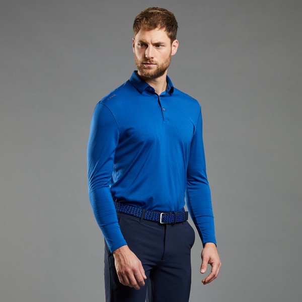 Ping Elemental Mens Long Sleeve Golf Polo Shirt Sale Ping elemental mens long sleeve golf polo shirt sale