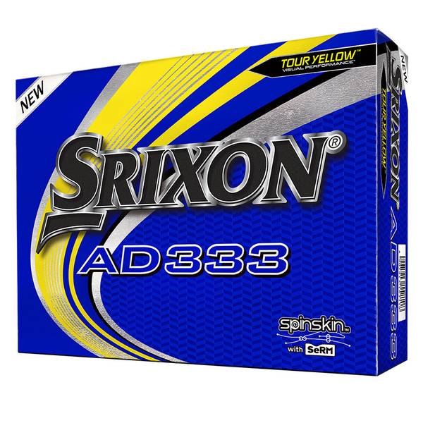 Srixon AD333 Yellow Golf Balls