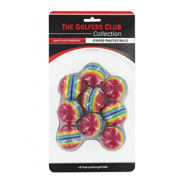 Brand Fusion Striped Practice Ball Pack