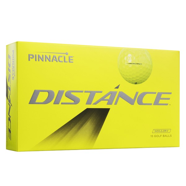 Pinnacle Distance Yellow Golf Balls