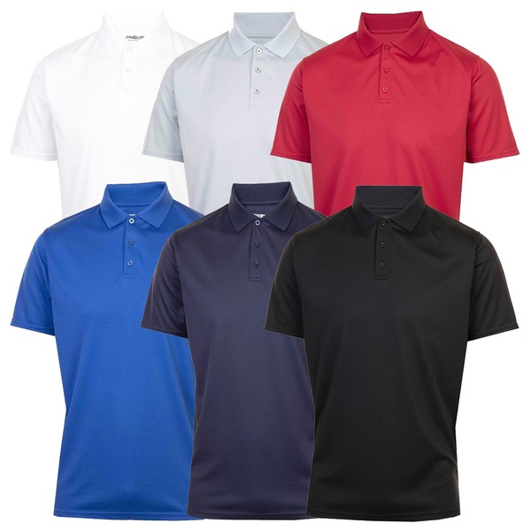 Proquip Mens Plain Performance Golf Polo Shirt