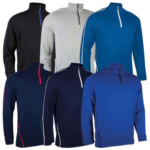 Sunderland Mens Hamsin Zip Neck Lined 
