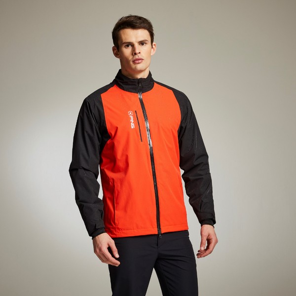 Ping SensorDry Pro Fiesta/Black Waterproof Mens Jacket Sale