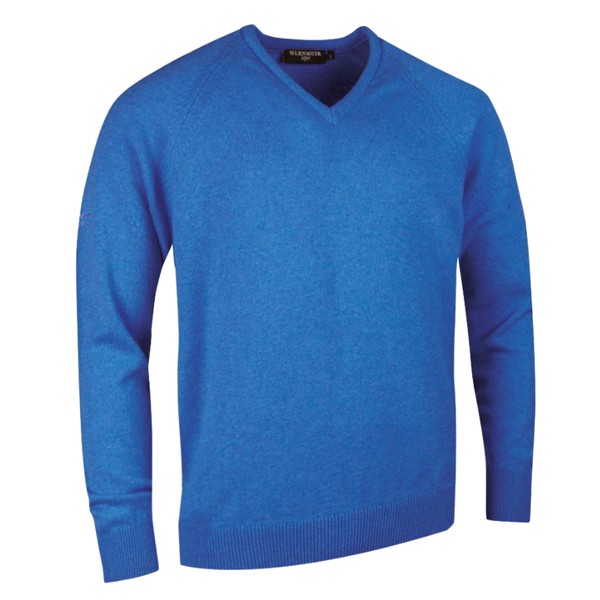 Glenmuir Mens Leven V Neck Lambswool 