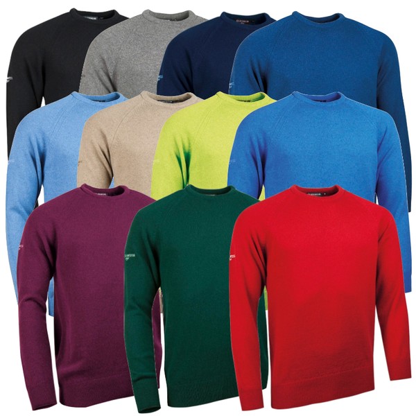 Glenmuir Mens Luss Crew Neck Lambswool 
