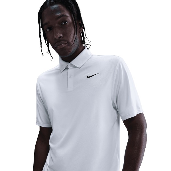 nike mens white polo shirt