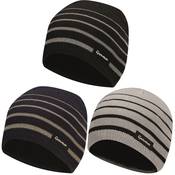 TaylorMade Stripe Beanie Hat