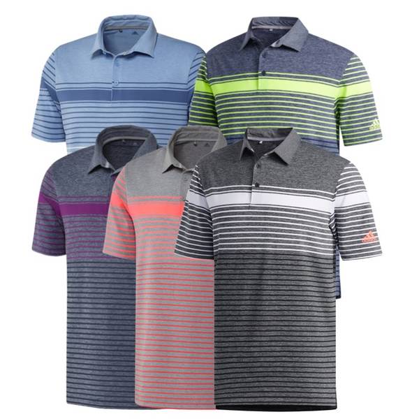 Mens Ultimate Engineered Heather Golf Polo