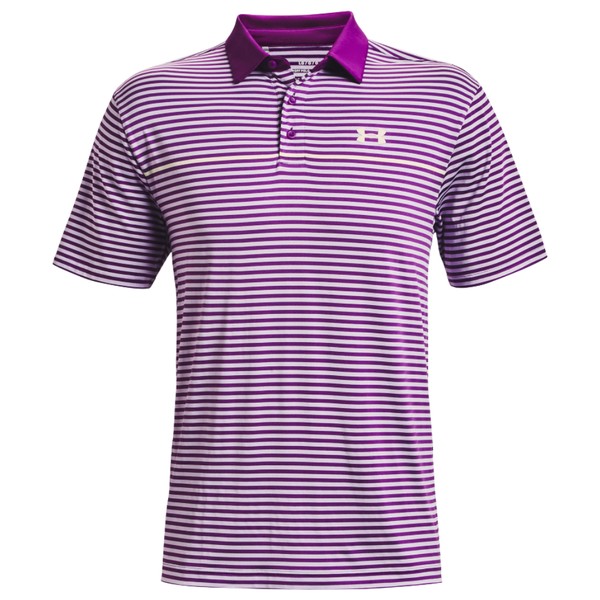 Under Armour Mens Playoff 2.0 Hollen Stripe Golf Polo