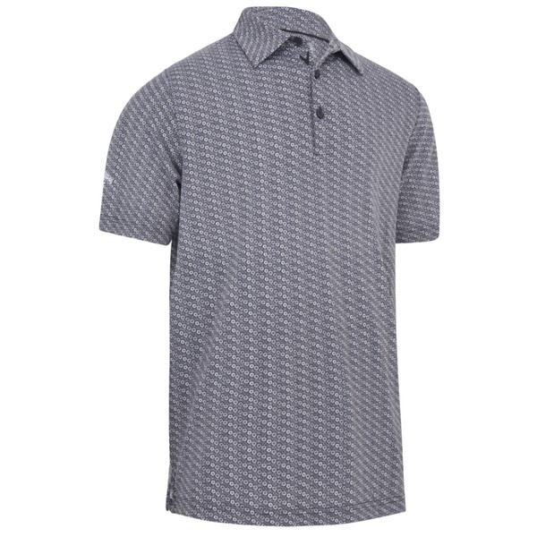 Callaway Mens Tye Dye Foulard Print Golf Polo