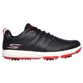 Go Golf Pro 4 Legacy Shoes - Black Leather/Red Trim