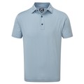 FootJoy Mens Lisle Zig Zag Print Polo Shirt