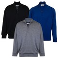 Lined Merino Zip Neck Sweater