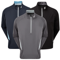FootJoy Mens HydroKnit Half Zip Rain Shirt