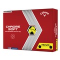 Callaway 2022 Chrome Soft Truvis Golf Balls - Yellow
