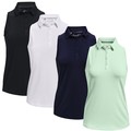 Under Armour Ladies Zinger Sleeveless Golf Polo 