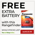 Extra FREE CR2 Battery with this Rangefinder