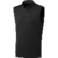 Mens Club Quarter Zip Golf Vest black-gh7080