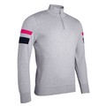 Light Grey Marl/Magenta/Navy