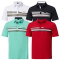 Mizuno Mens Quick Dry Elite Stripe Golf Polo