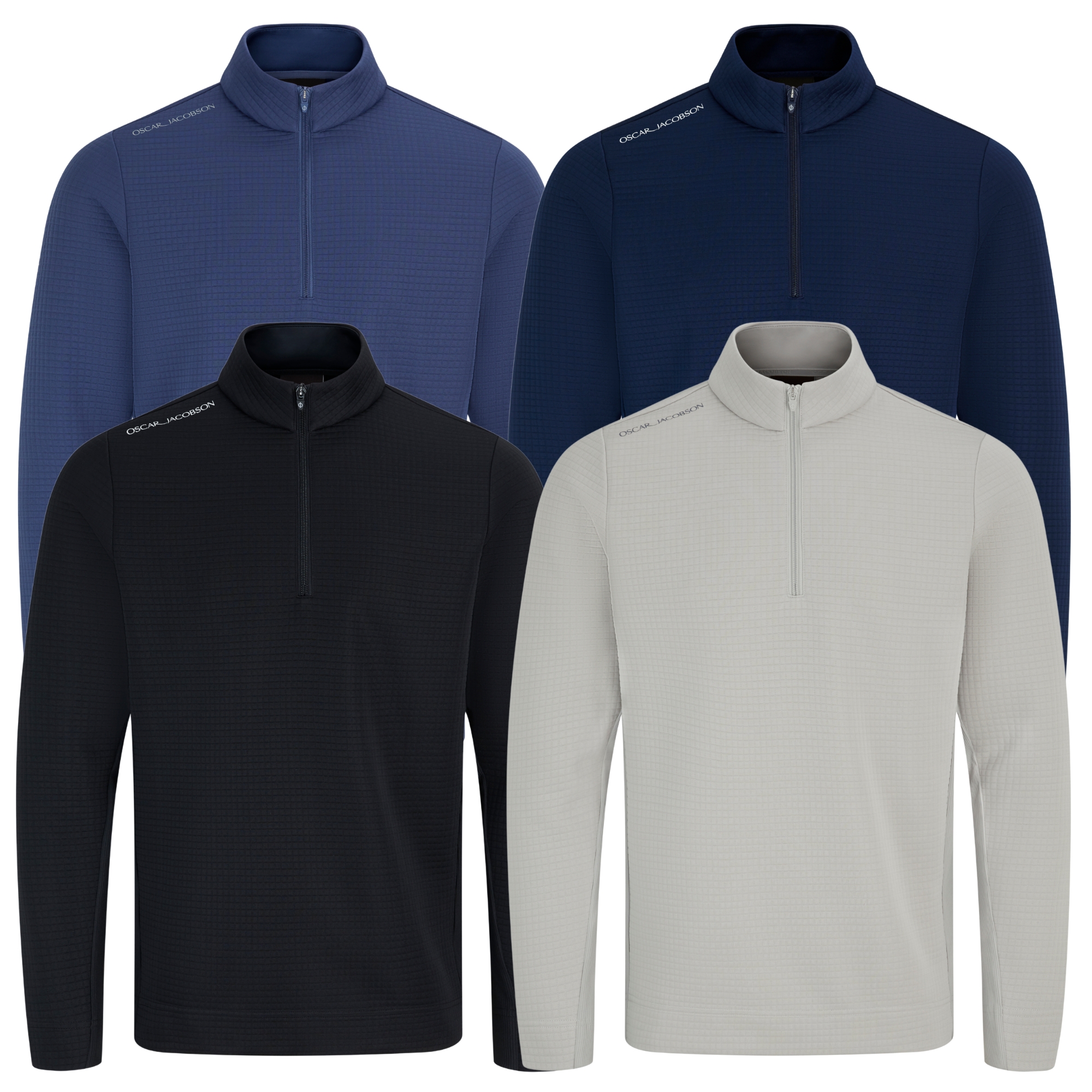 Oscar Jacobson Waite Quarter Zip Golf Pullover
