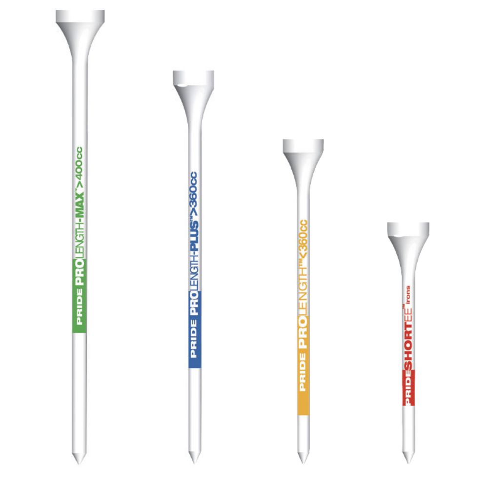 Pride PTS Pro Length Golf Tees