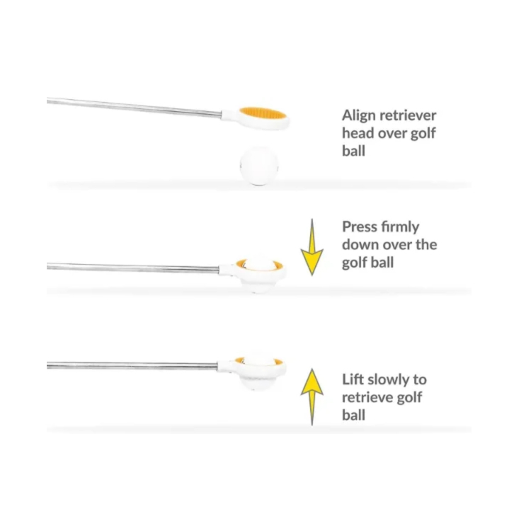 I Gotcha Jawz Compact Golf Ball Retriever 18 Foot