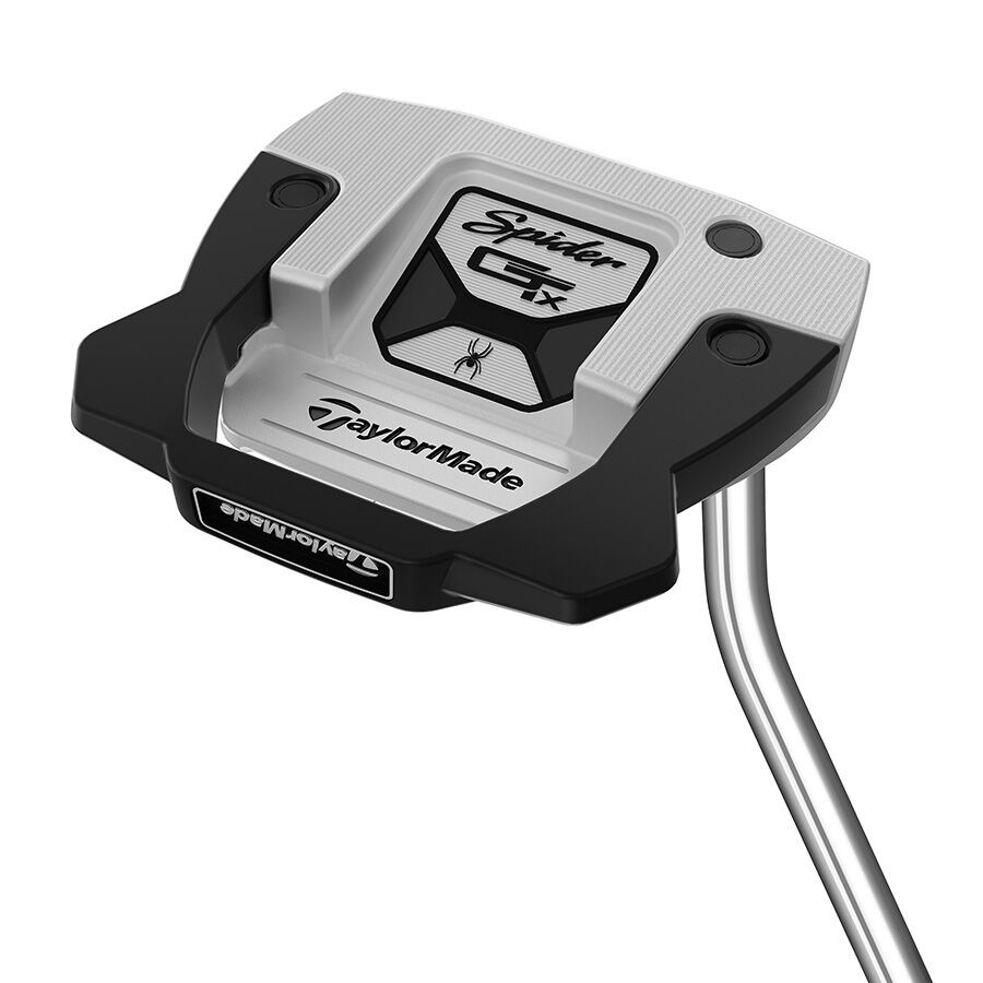 TaylorMade Spider GTX Silver Single Bend Armlock Putter