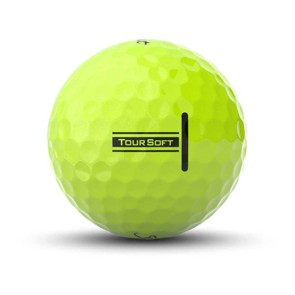 Titleist Tour Soft Yellow Golf Balls 2024