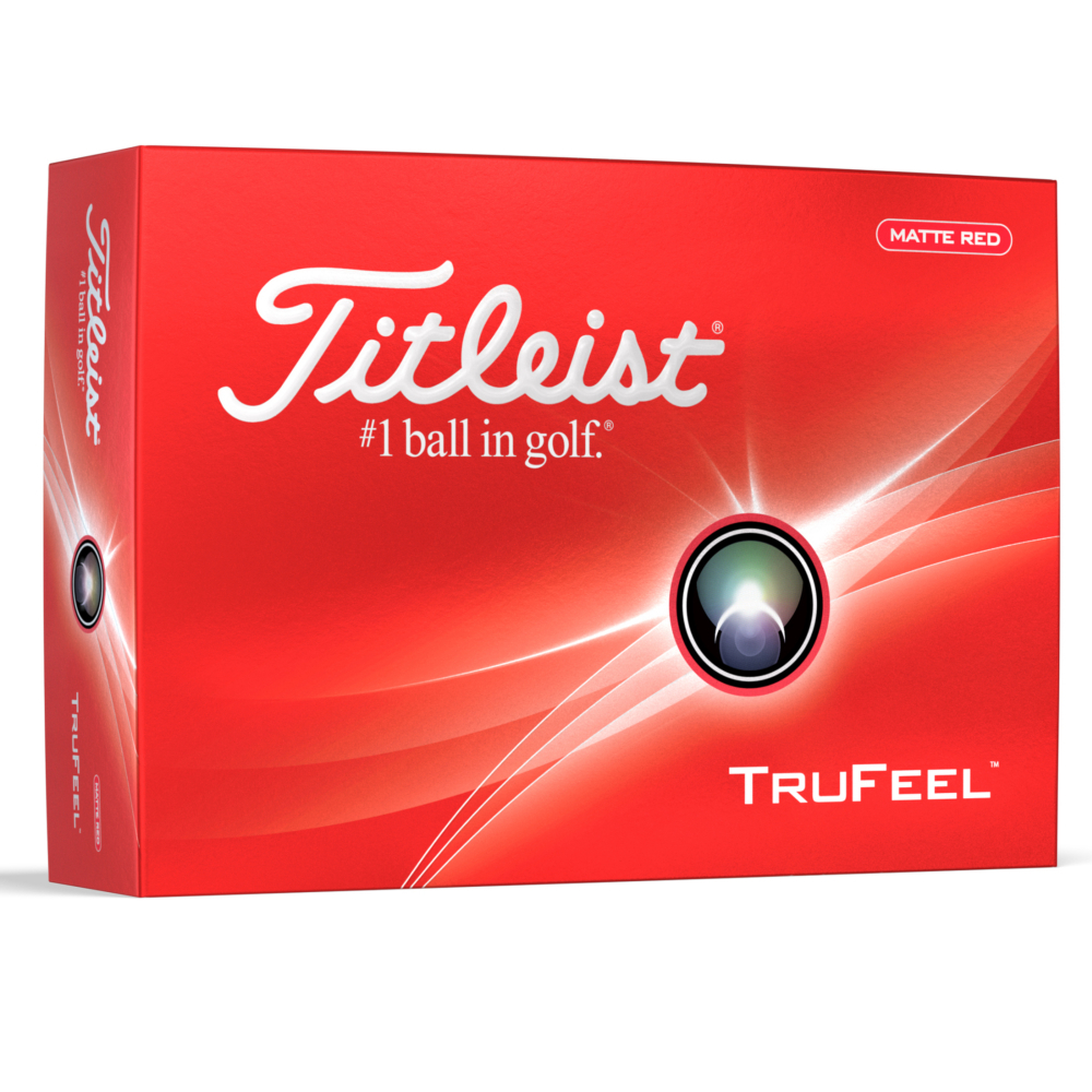 Titleist TruFeel Red Golf Balls 2024