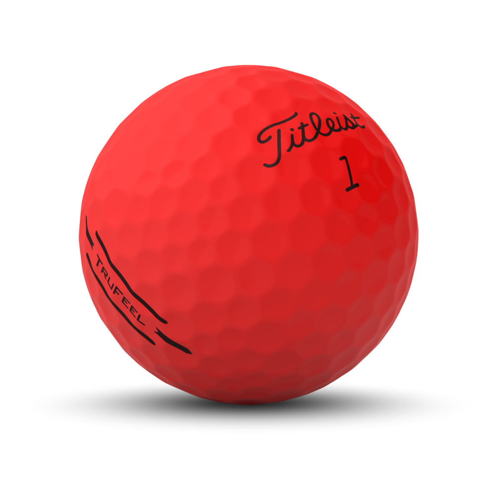 Titleist TruFeel Red Golf Balls 2024